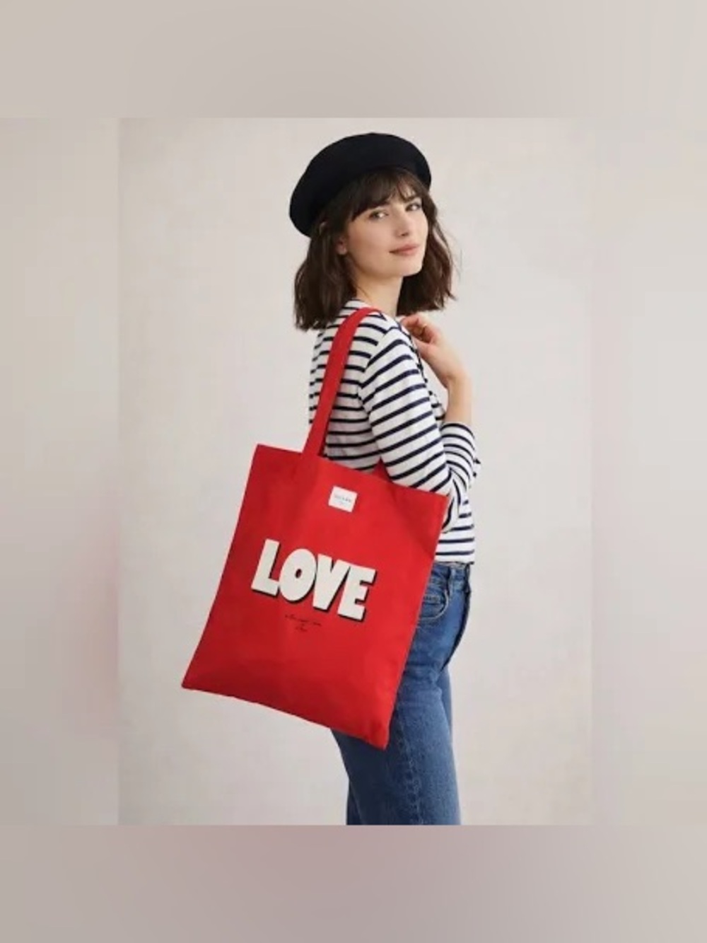 Sezane Love Tote